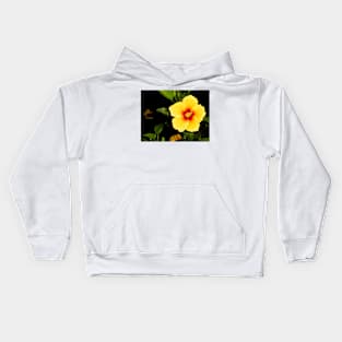 Hibiscus at Dusk Kids Hoodie